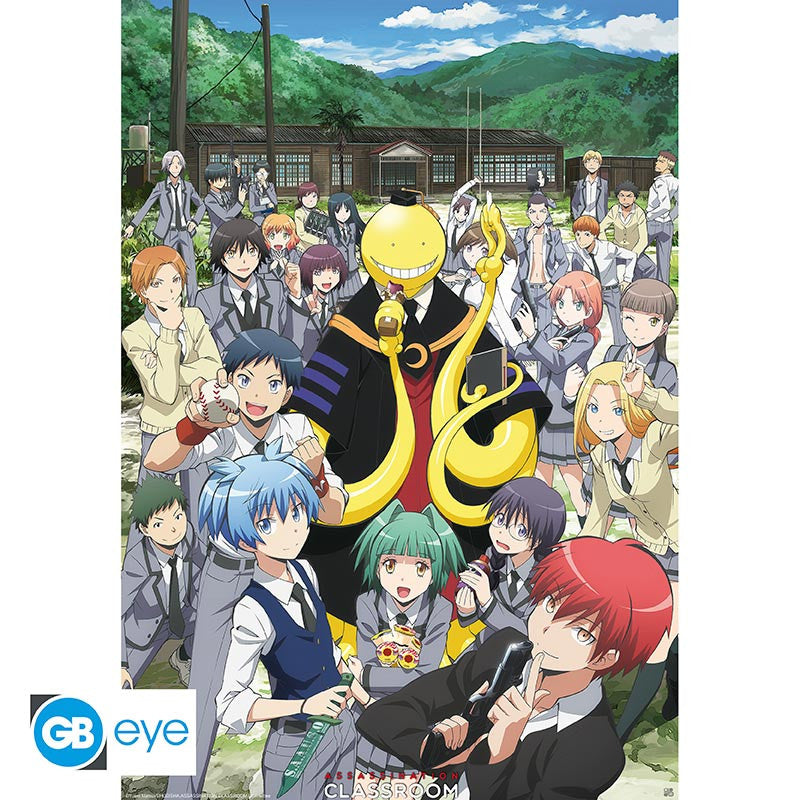 Poster Assassination Classroom – Koro-sensei et ses élèves