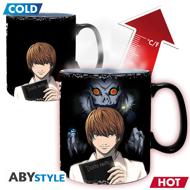 Mug thermoréactif Death Note – Light et Ryuk