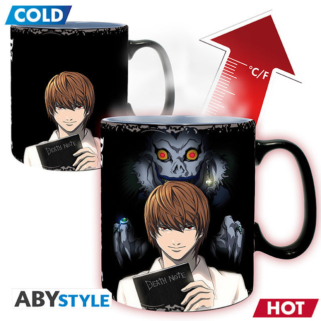 Mug thermoréactif Death Note – Light et Ryuk
