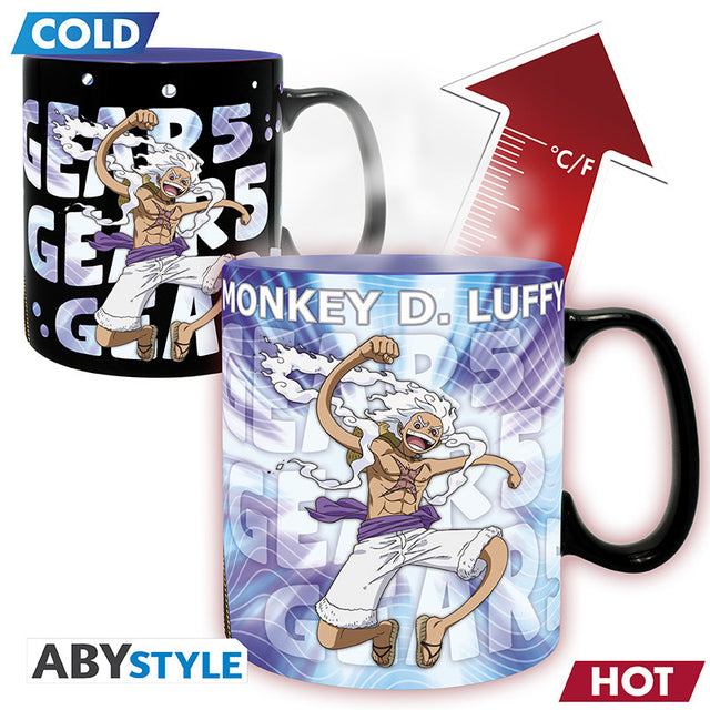 Mug thermoréactif One Piece – Luffy Gear 5