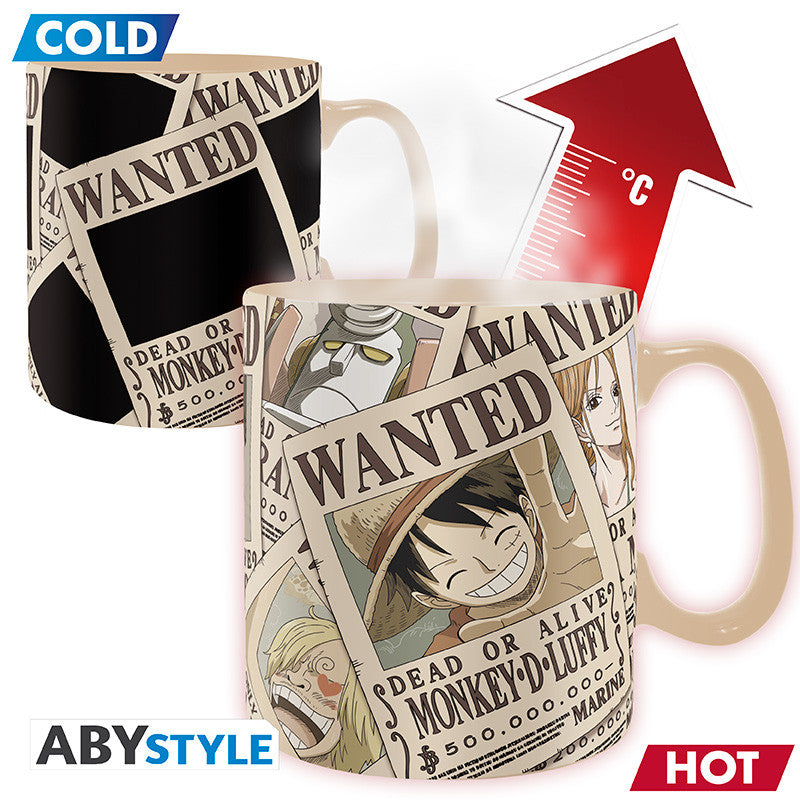 Mug thermoréactif One Piece – Wanted